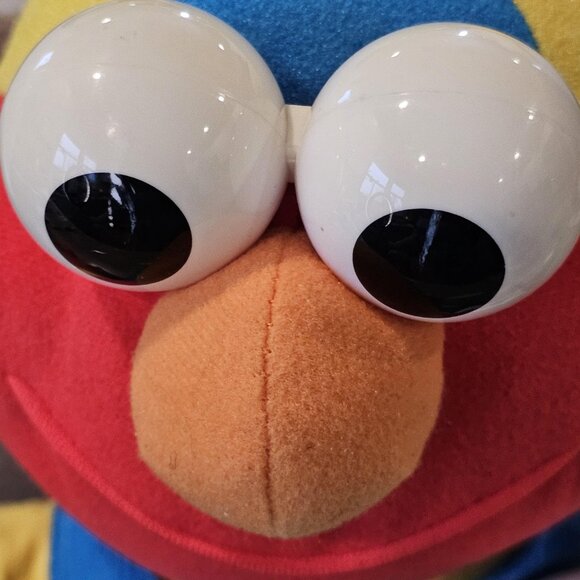 Vintage Interactive Elmo Magic Lights Doll Plush Stuffed Animal Sesame Street Ty - Picture 10 of 11
